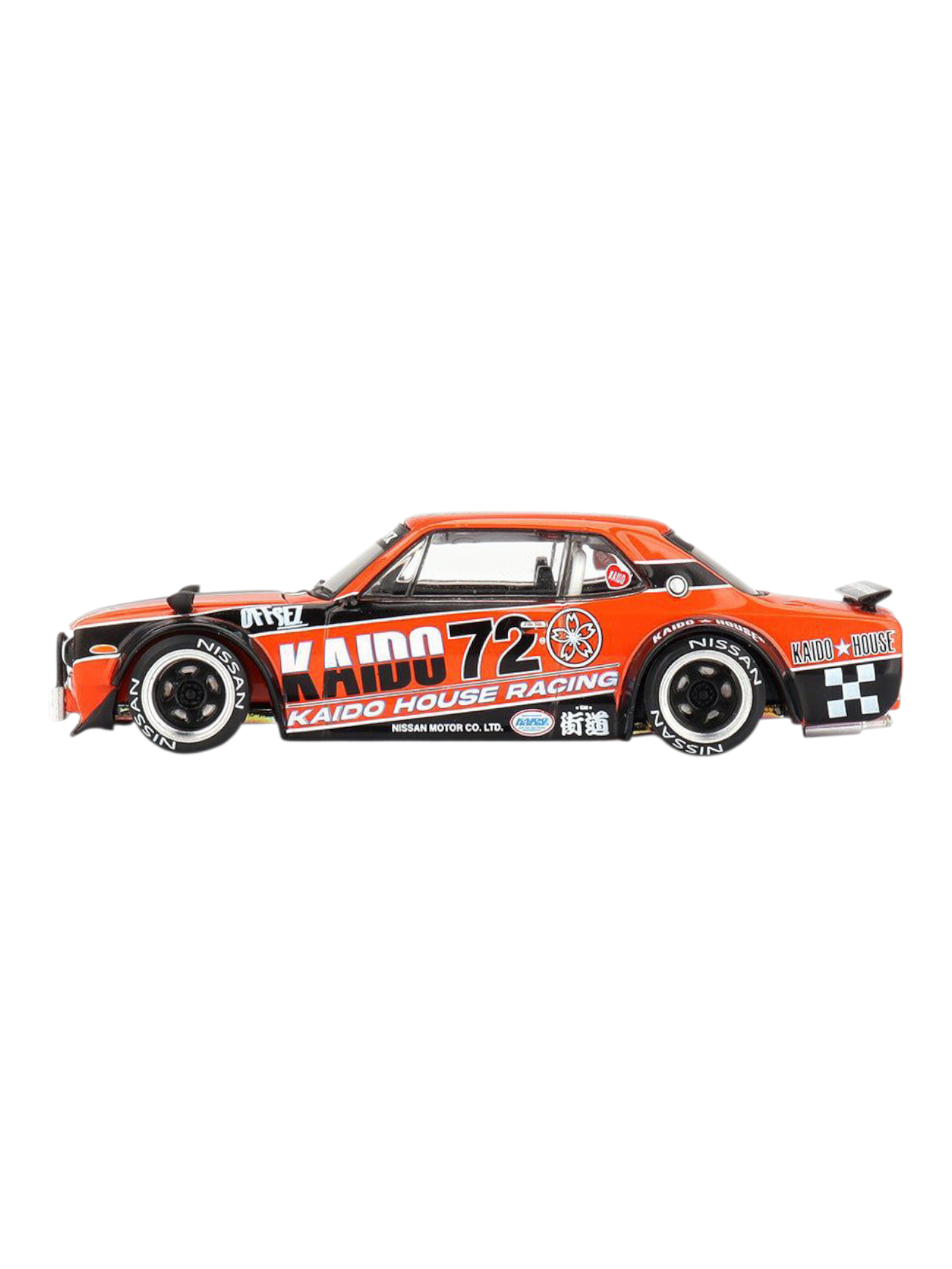 Mini GT Kaido House Nissan Skyline 2000GT-R (KPGC 10) Kaido Racing V1 Code-195 1:64 Scale