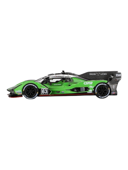 Mini GT Lamborghini SC63 #63 2024 IMSA Sebring 12 Hrs Iron Lynx 1:64 Scale