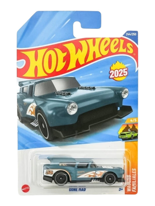 HotWheels Gone Mad N Case 2025 Imported Mainline 1:64 Scale | Code: HYW56-N7C5