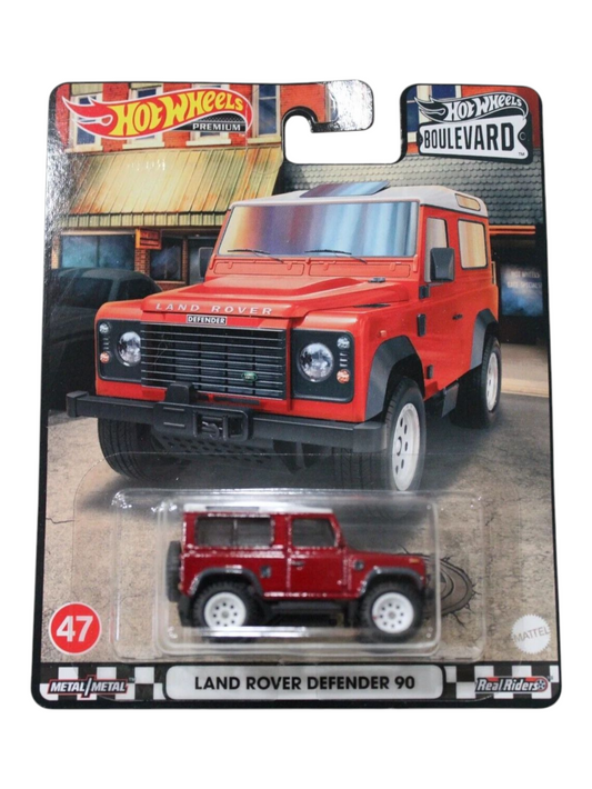HotWheels Land Rover Defender 90 Imported Premium 1:64 Scale