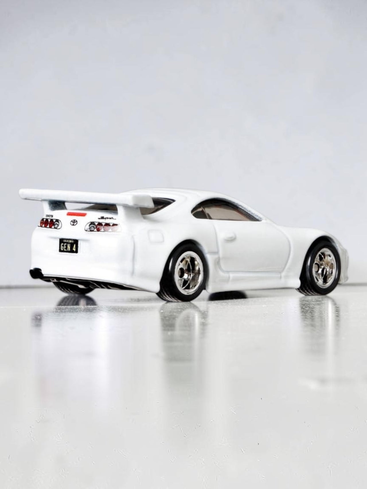 Hotwheels Premium Car Culture 'Toyota Supra (White) 1:64 Diecast Model Car