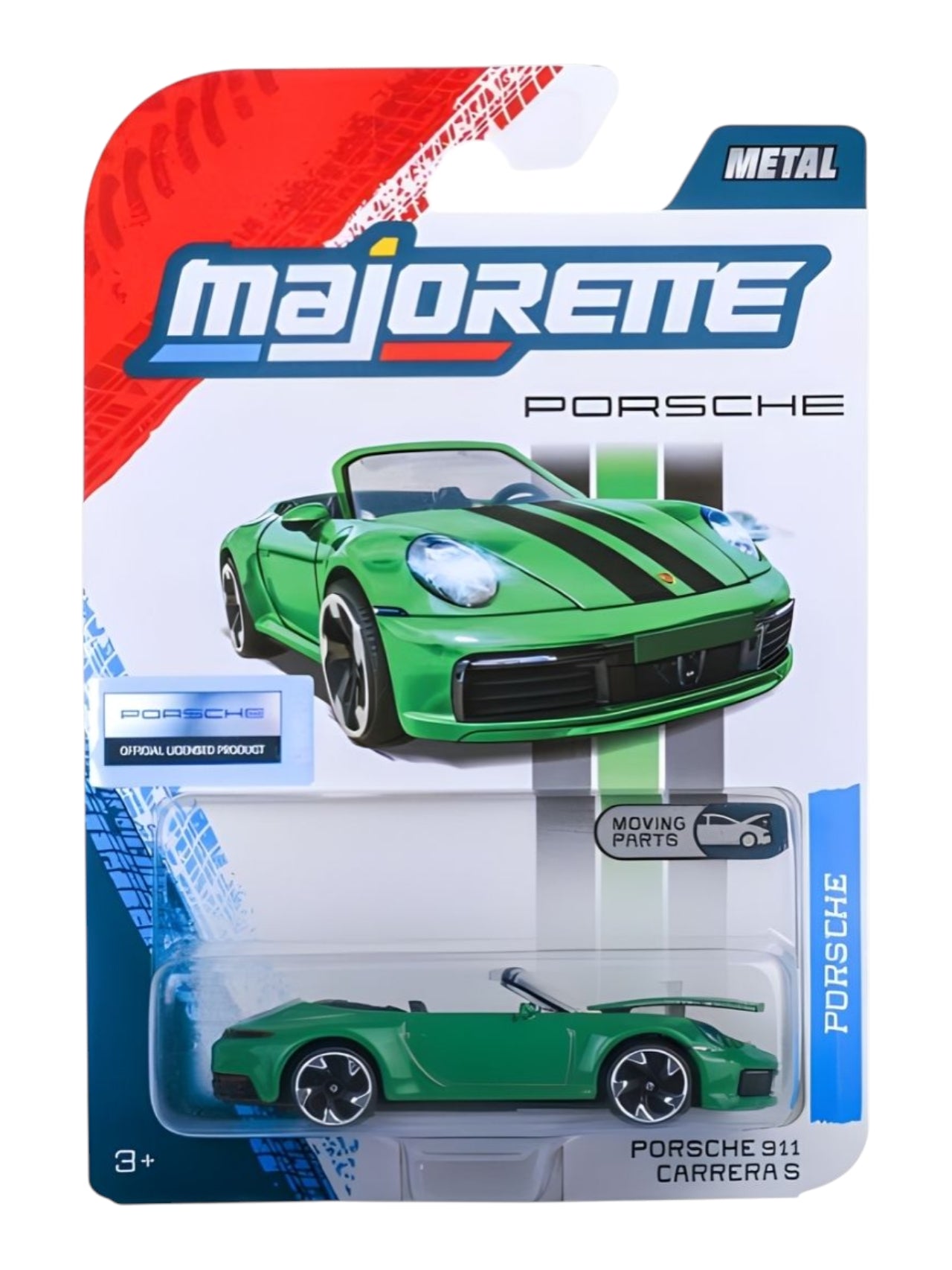 Majorette Porsche 911 Carrera S Imported Premium 1:64 Scale