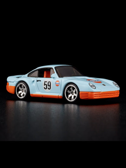HotWheels Gulf 1986 Porsche 959 RLC 1:64 Scale