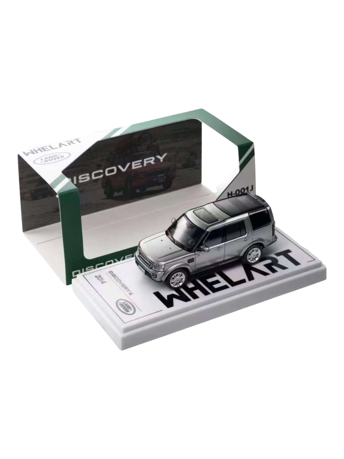 Whelart Land Rover Discovery 4 Metallic Grey Diecast Model 1:64 Scale | Code: H-001J