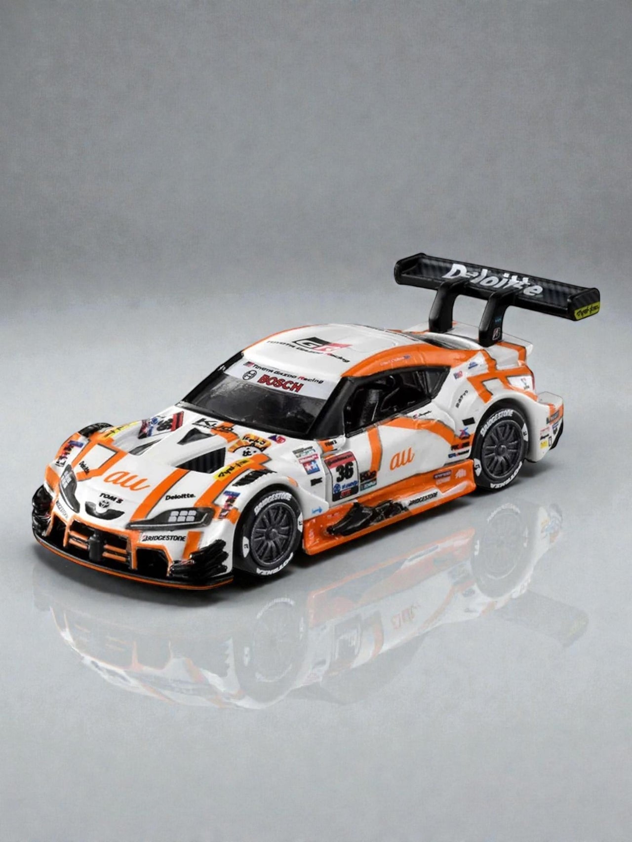 Takara Tomy Tomica "Au Tom'S GR Supra" Imported Mainline 1/64 Scale