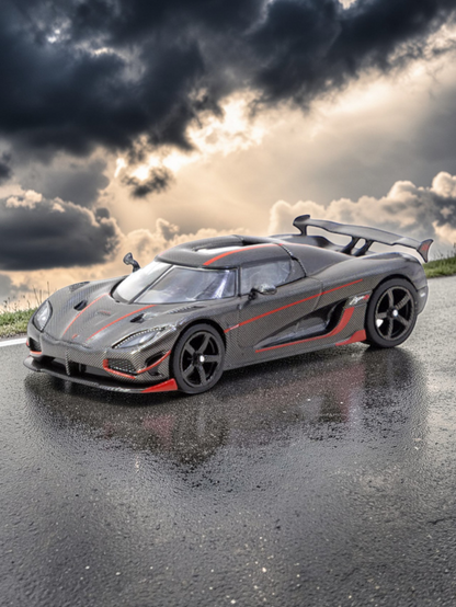 TARMAC Koenigsegg Agera RS Diecast Model 1:64 Scale| Premium Hypercar Collectible