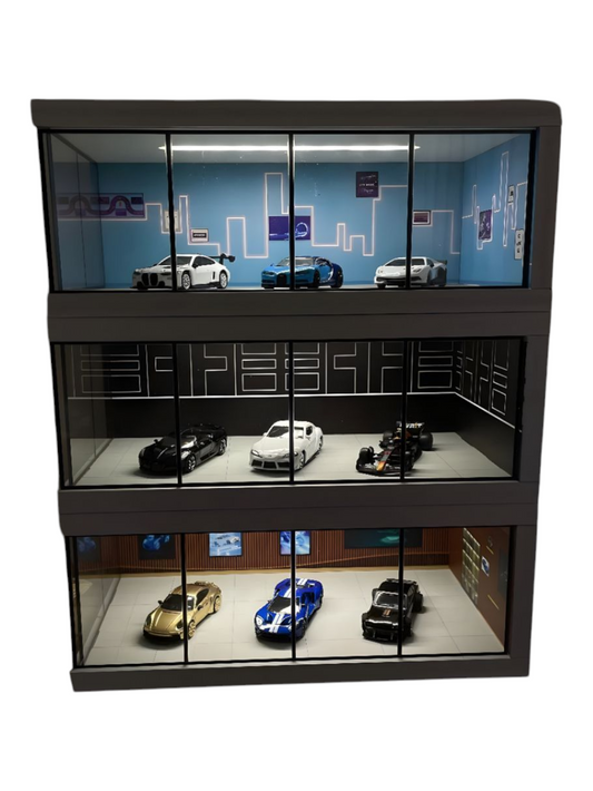 Luxury Miniature Car Showroom For Storage