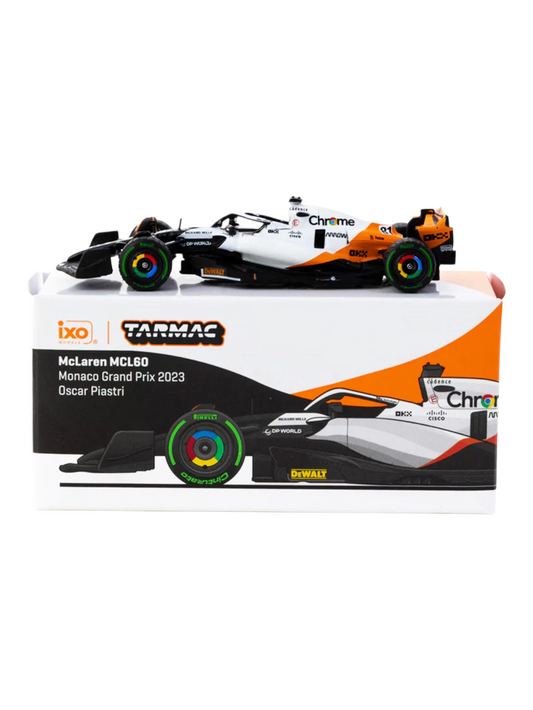 Tarmac Works McLaren MCL60 (Monaco GP 2023)- Oscar Piastri Edition 1:64 Scale