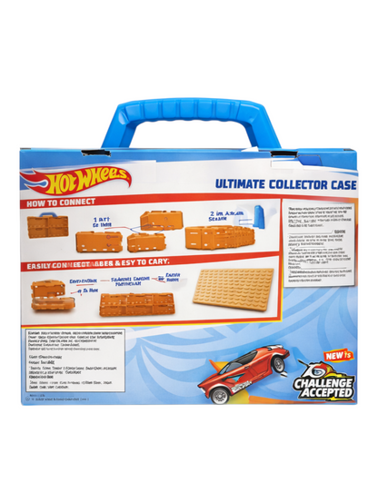 HotWheels Ultimate Collector Case 4 pcs (2x2) Hotwheels Connectible Cases (car not including)