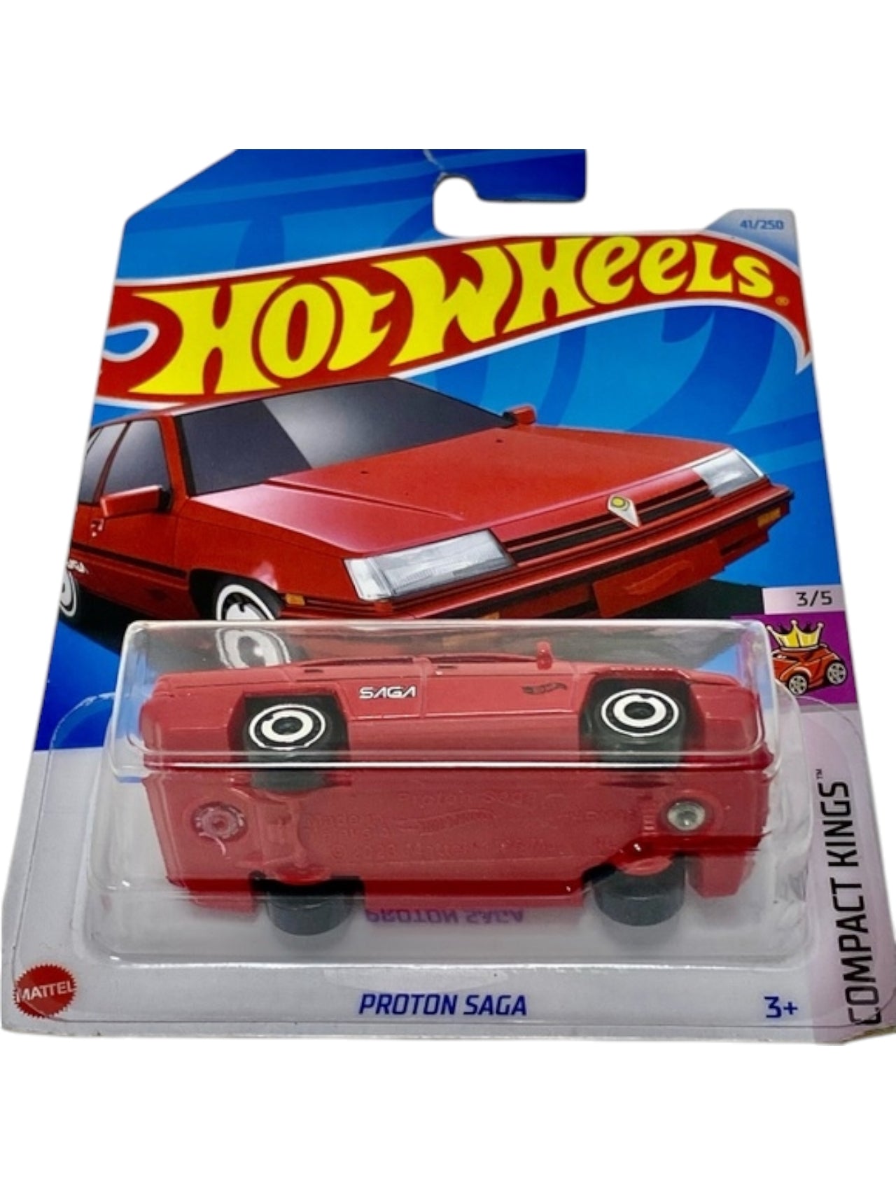 Hot Wheels proton saga  imported mainline 1:64 Scale