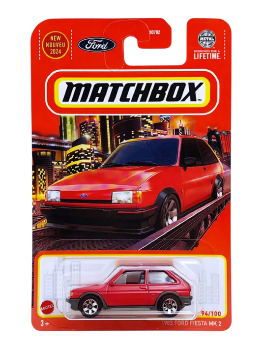 Matchbox 1983 Ford Fiesta Mk 2 Imported Mainline 1:64 Scale