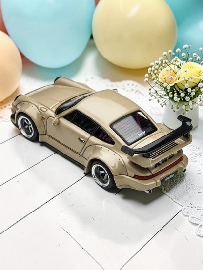 Time Micro "RWB Porsche 911 – Iconic Widebody Street Legend | Premium Diecast Model 1:64 Scale