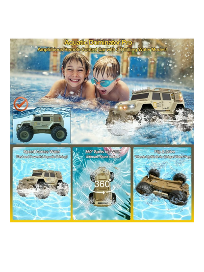 Sulong Amphibious All-Terrain Remote Control Mountain Car 1:14 Scale