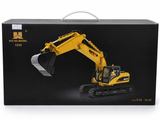 Huina Toys 1535 Excavator With 15 Functions 1:14 Scale Rechargeable Battery Playtime 20 to 30 minutes 2.4GHz Frequency Realistic Light and sound Remote Control Truck RC