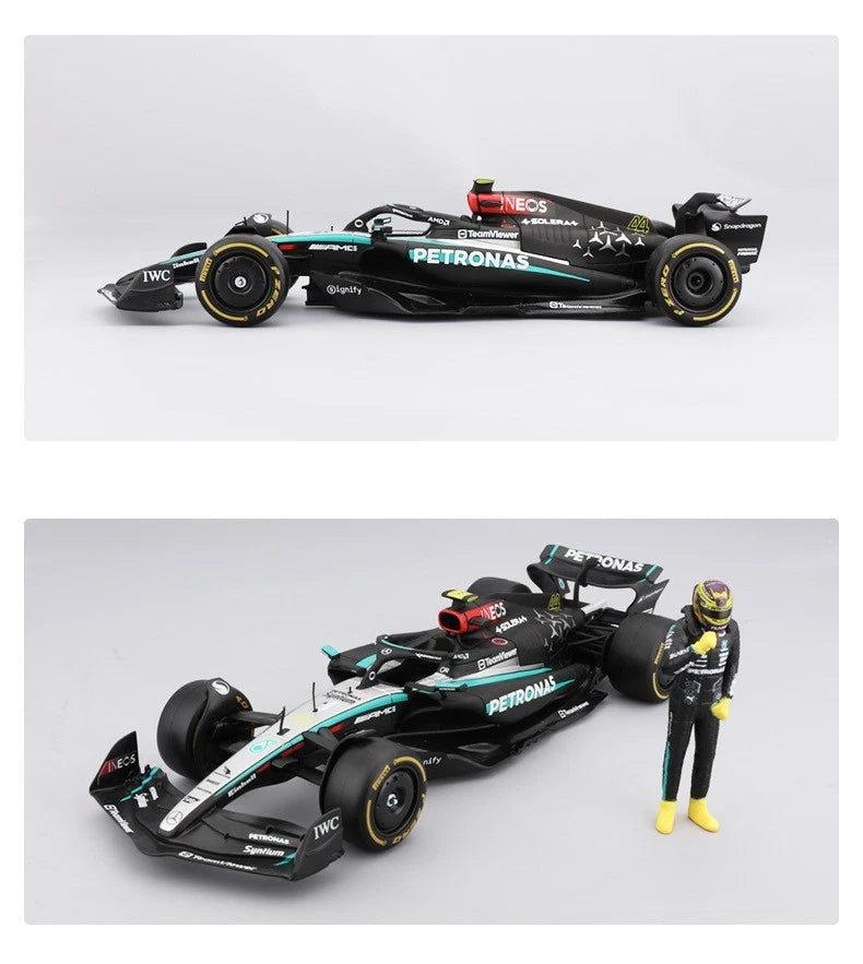 Bburago F1w15 No.44 Lewis Hamilton Mercedes AMG 1:24 Scale Formula One Team Diecast Model