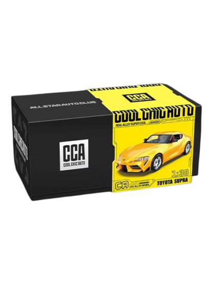 CCA Toyota GR Supra Diecast 1:38 Scale (With Acrylic Case)
