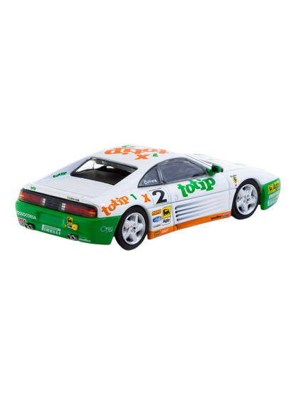 Tarmac Works Ferrari 348 Challenge 1993 1:64 Scale (With Acrylic Case)