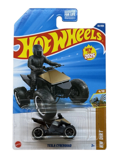 HotWheels tesla cyberquad important Mainline 1:64 Scale