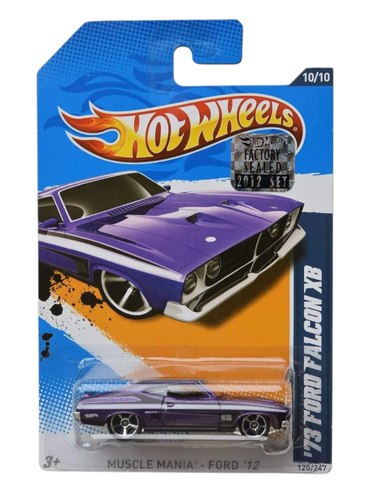 HotWheels Muscle Mania - Ford 1/2 73 Ford Falcon XB Imported Mainline 1:64 Scale
