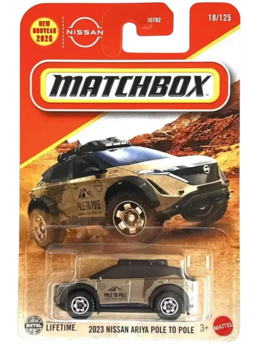 MATCHBOX 2023 Nissan Ariya Pole To Pole Imported mainline 1:64 Scale