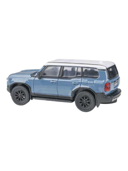Para64 2024 Land Cruiser 250 Prado Heritage Blue 1:64 Scale Diecast