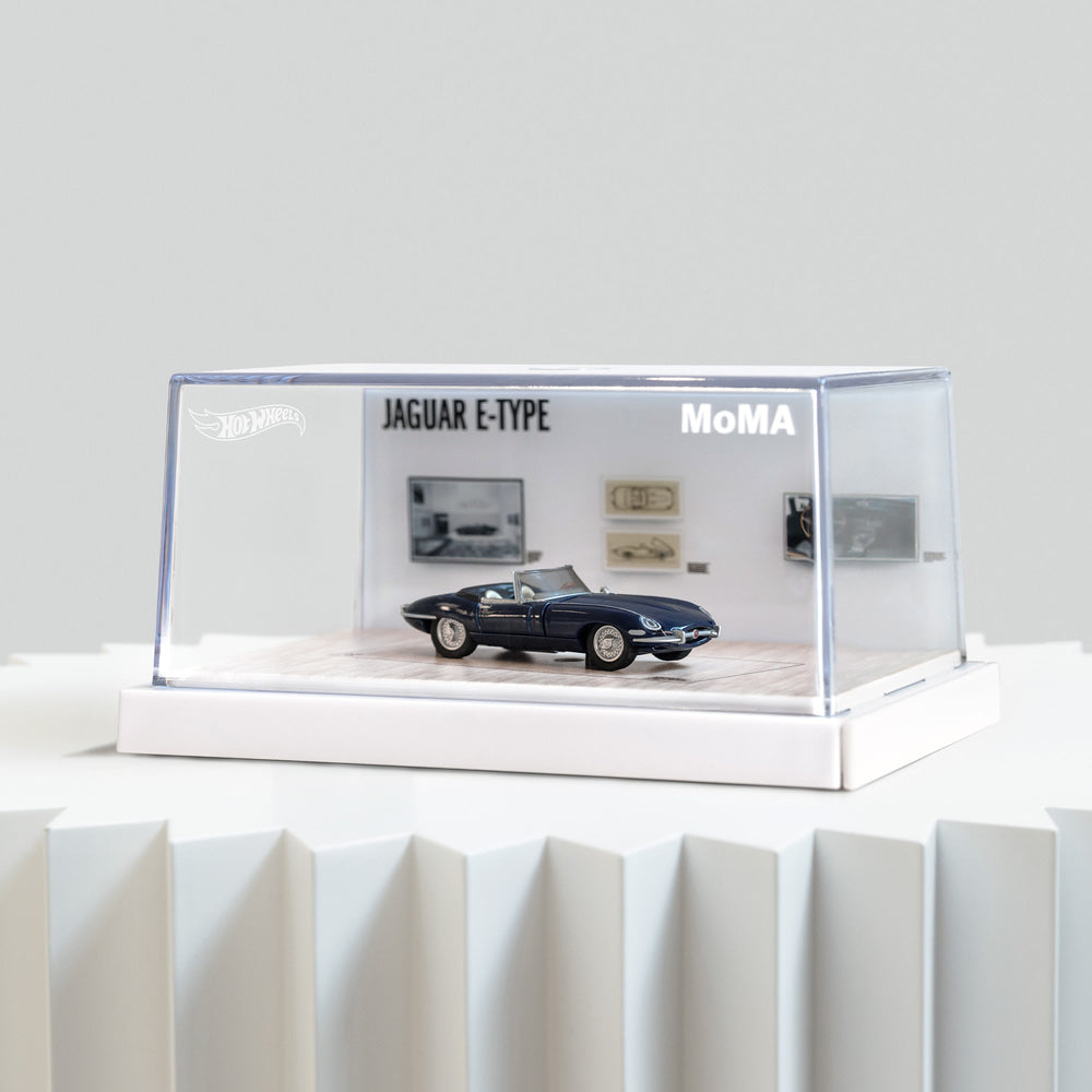 HotWheels x MoMA Jaguar E-Type Roadster Imported RLC 1:64 Scale JGL49