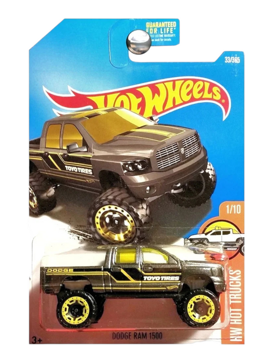 Hotwheels Dodge ram 1500 imported mainline 1:64 Scale