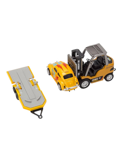 Engineering remote control (RC) speed regulating alloy Model car 1:64 Scale