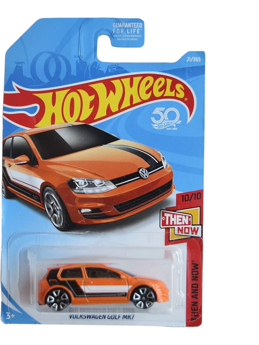 Hotwheels Volkswagen Golf MK7 Imported Mainline 1:64 Scale