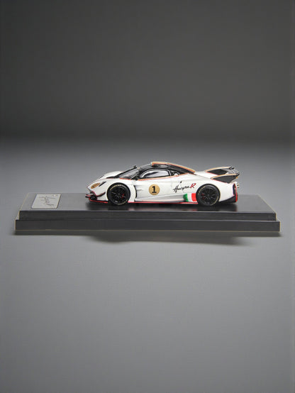 LCD Models Pagani Huayra R Imported 1:64 Scale (code-LCD64028-WH-White)