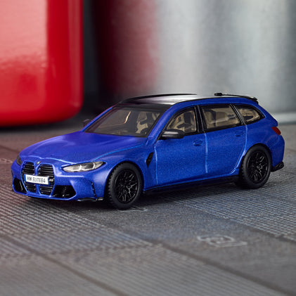 HotWheels elite 64 BMW M3 TOURING Imported Premium RLC 1:64 Scale ( With Protector) HWR93