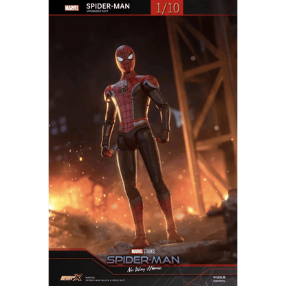 ZD Toys Marvel Studios Spiderman UPGRADED SUIT 1:10 Scale Action Figures (code 1913-03)