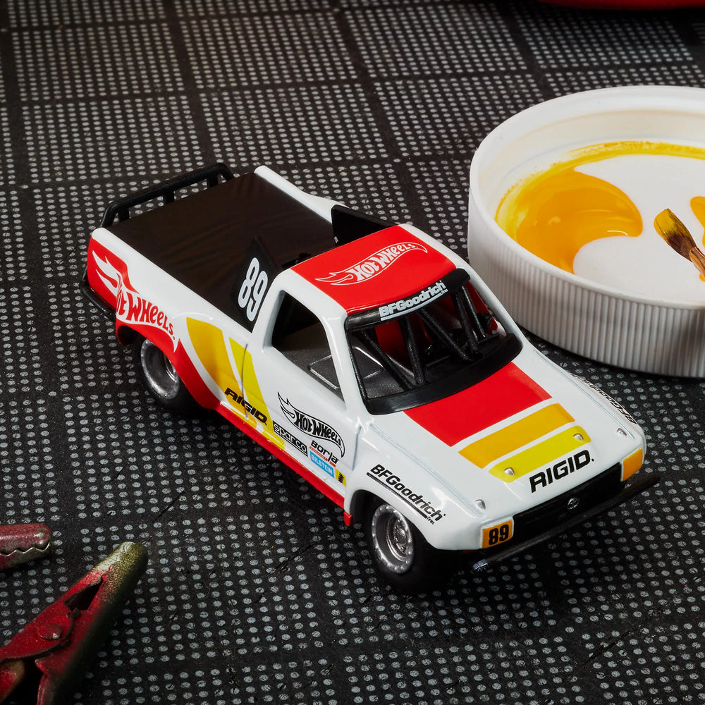 Hotwheels Elite 64 - 1989 Toyota Hilux Stadium Truck Premium Metal Die-cast Collectible 1:64 Scale (With Protector) HWR90
