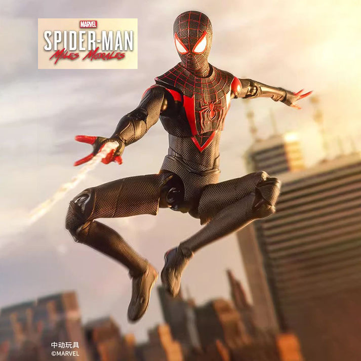 ZD Toys Action Figure Marvel (Spider-Man Miles Morales) 1:10 Scale (Code-1950-08)