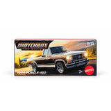 Matchbox No. 9 Imported Apple TvThe Movie 1986 Ford F-150 1:64 Diecast Model Car