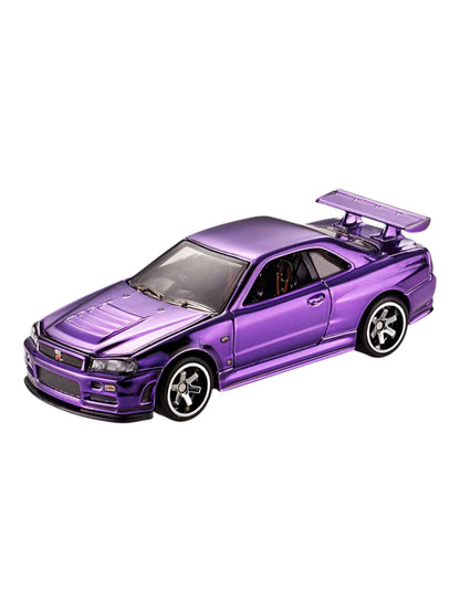 Hotwheels nissan skyline GT-R (R34) RLC 1:64 Scale