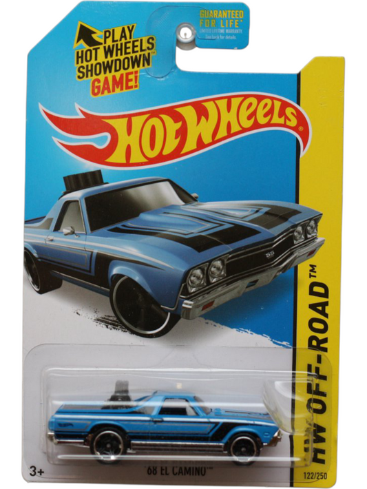 Hotwheels 68 EL Camino Imported Mainline 1:64 Scale CFK69-07B3