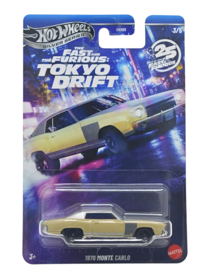 HotWheels silver Series the fast and the furious Tokyo drift set of 5 1:64 Scale Imported Mainline Card Art