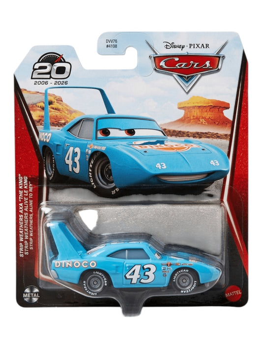 Disney Pixar Cars Strip Weathers "The King" #43 | Dinoco Premium Metal Diecast