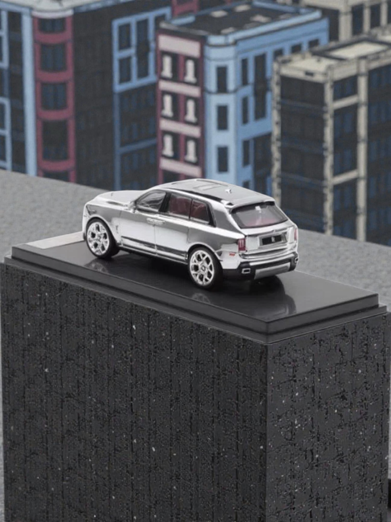 SC ART Luxury Rolls-Royce Cullinan Diecast Car 1:64 Scale Collectors Edition