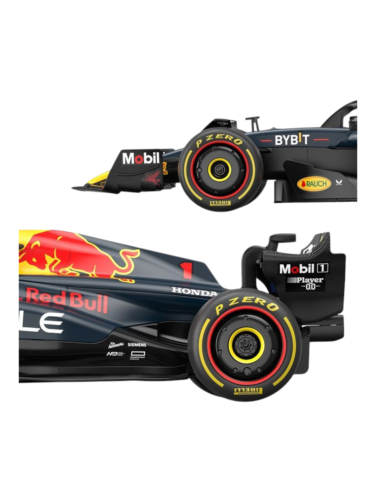 Rastar RB19 Oracle Red Bull Racing Remote Control Assembly Model Kit 1:16 Scale (50 pcs and 5 pts)