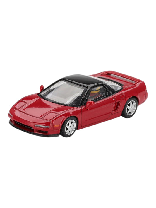 Mini GT #1075: Honda NS-X Prototype Midship Sports 1989 Ayrton Senna w/ Figure 1:64 Scale