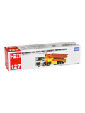 Takara Tomy Tomica Long Type No. 127 Mitsubishi Fuso Super Grate Concrete Pump Car Mini Car Toy