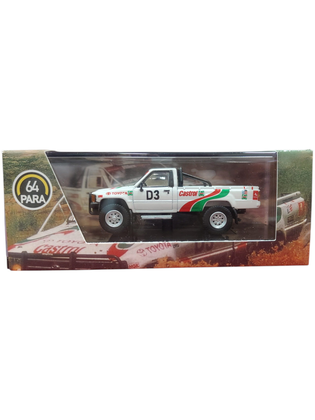 PARA64 1995 Toyota Hilux Rustenburg 400 Rally-1:64 Scale Diecast Collector Model