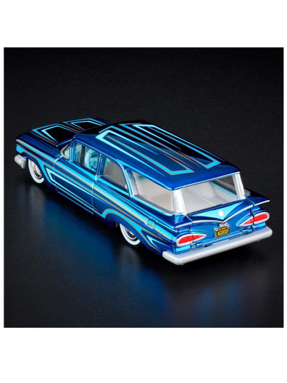 HotWheels Chevrolet 1959 Brookwood RLC 1:64 RLC (With Acrylic Case)