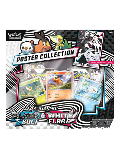 Pokemon Black Bolt and White Flare Poster Collection (English)