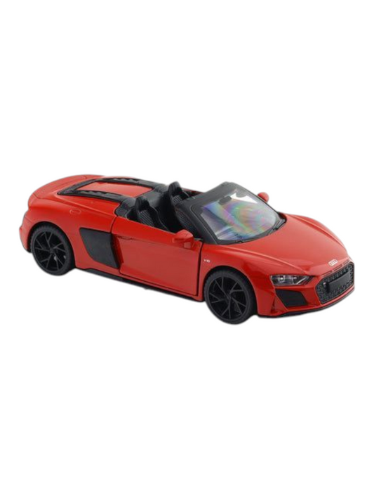 CCA Audi R8 Spyder 1:32 licensed pullback diecast Scale Model car