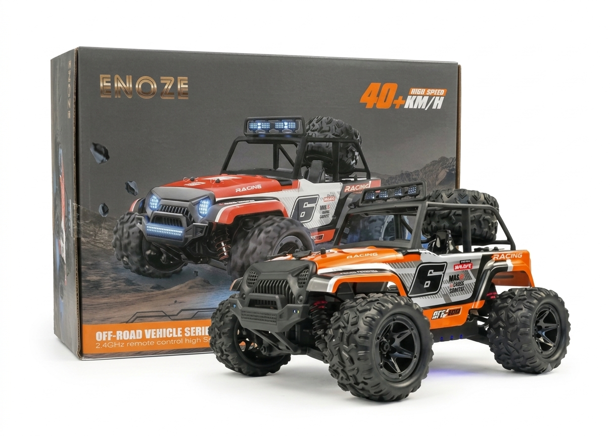 ENOZE 1:18 High-Speed 4WD Off-Road RC Buggy (40+ KM/H, 2.4GHz) Code: 9304-E