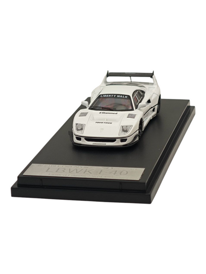 Street Warrior LBWK F40 Premium Diecast 1:64 Scale (With Acrylic Case)