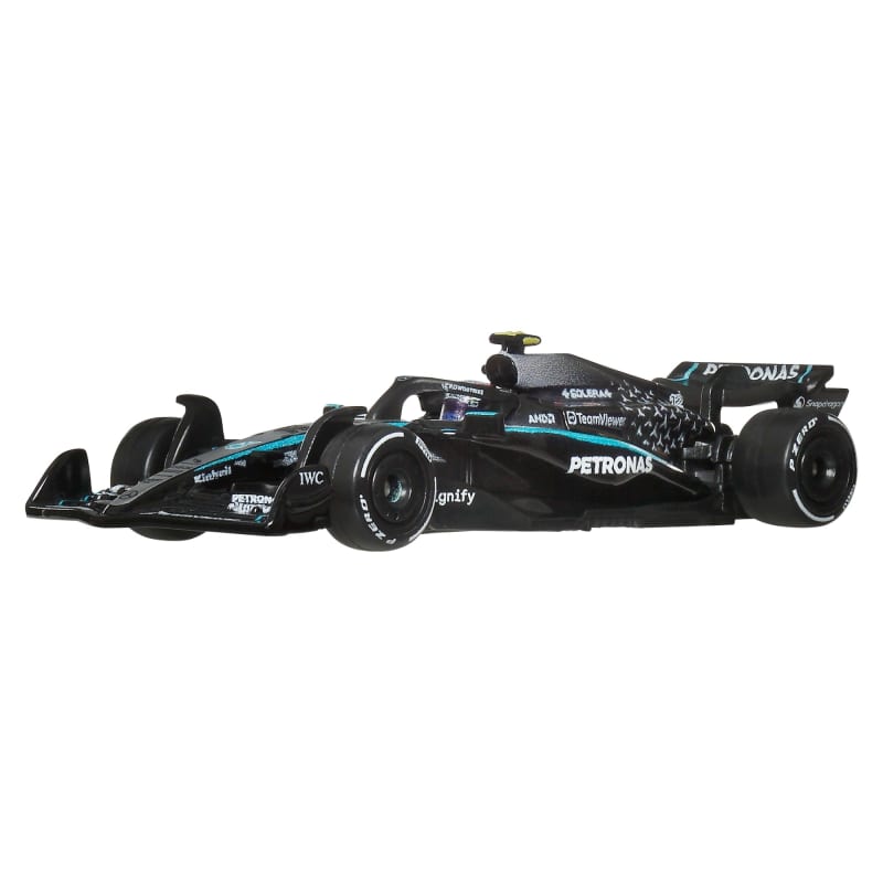 Hotwheels Premium Mercedes-AMG PETRONAS 2025 Formula One Team 1:64 Scale